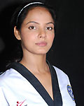 Neetu Chandra at Neetu Chandra at Taekwondo Competition