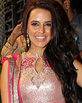 Neha Dhupia at Neha-Sagarika Promote Rush