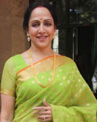 Hema Malini at Nishka Lulla Weds Dhruv Mehra