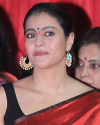 Kajol at North Bombay Durga Puja Celebrations