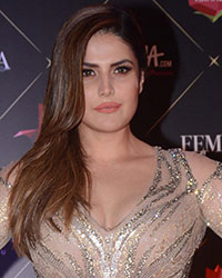 Zareen Khan at Nykaa Femina Beauty Awards 2018