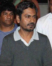 Nawazuddin Siddiqui at Om Puri Funeral