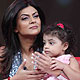 Sushmita Sen with her daughter Renee