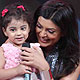 Sushmita Sen with her daughters Aliseh and Renee