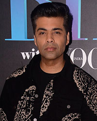 Karan Johar at On The Sets of Vogue BFFs