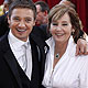 Jeremy Renner, best actor nominee for `The Hurt Locker,` arrives with his mother Valerie Cearley at the 82nd Academy Awards