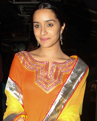 Shraddha Kapoor at Pandit Pandharinath Kolhapure Marg Inauguration