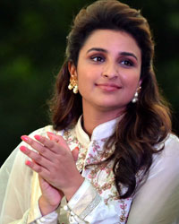 Parineeti Chopra at Parineeti and Aditya Promote Daawat E Ishq