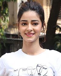 Ananya Panday at Pati Patni Aur Woh Promotion