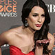 Lea Michele arrives at the 2010 People`s Choice Awards in Los Angeles