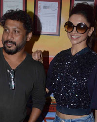 Shoojit Sircar and Deepika Padukone