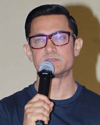 Aamir Khan at Poster Launch of Film Dangal