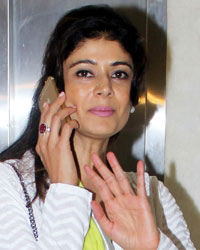 Pooja Batra at Prayer Meet of Krsuhna Abhishek`s Father