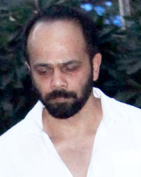 Rohit Shetty at Prayer Meeting of Shilpa Shetty`s Father