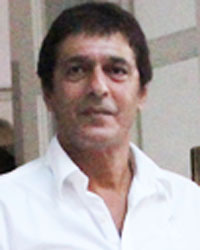 Chunky Pandey at Prayer Meeting of Shilpa Shetty`s Father