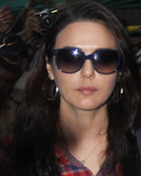 Preity Zinta at Preity Visits Wankhede for Statement