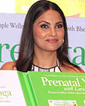 Lara Dutta unveils her 'Prenatal Yoga' DVD Lara Dutta unveils her 'Prenatal Yoga' DVD