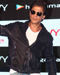 Shah Rukh Khan at Press Meet for the Success of HNY Mobile Game