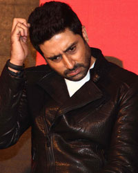 Abhishek Bachchan at Press Meet for the Success of HNY Mobile Game