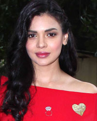 Sara Loren at Press Meet of Fillm Ishq Click