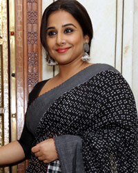 Vidya Balan at Press Meet to Promote Begum Jaan