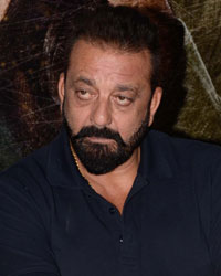 Sanjay Dutt at Press Meet to Promote Bhoomi Film