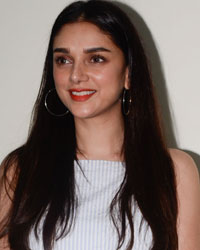 Aditi Rao at Press Meet to Promote Bhoomi Film