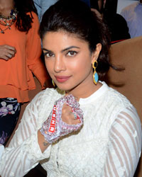 Priyanka Chopra at Priyanka Chopra Visits Usha International Hab