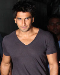 Ranveer Singh at Priyanka Snapped at Mehboob Studio