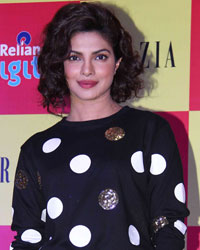 Priyanka Chopra at Priyanka Unveils Latest Issue of Grazia Magazine