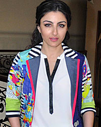 Soha Ali Khan at Promotion Launch of Chaarfutiya Chhokare