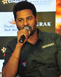 Prabhu Deva at Promotion of Dabangg 3