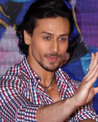 Tiger Shroff at Promotion of Film A Flying Jatt