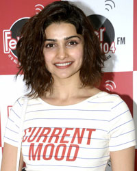 Prachi Desai at Promotion of Film Azhar at Fever 104 FM