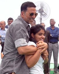 Akshay Kumar at Promotion of Film Gabbar Is Back