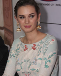 Evelyn Sharma at Promotion of Ishqedarriyaan