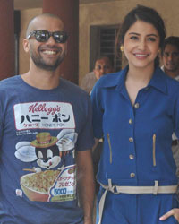 Neil Bhooplam and Anushka Sharma Neil Bhooplam and Anushka Sharma