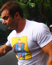 Sohail Khan at Protest Against Salman Khan