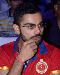 Virat Kohli at RCB Players Unveil Huawei Honor Phone