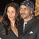 Mehr Jesia and Arjun Rampal Mehr Jesia and Arjun Rampal