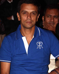 Rahul Dravid at Rajasthan Royals Unveiled Mitashi Smart LED TV