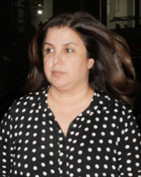 Farah Khan at Ram Mukherjee Prayer Meet