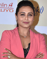 Rani Mukherjee at Rani Mukherjee Promotes Her Film Hichki