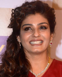 Raveena Tandon at Raveena Launches PNG Try On Feature