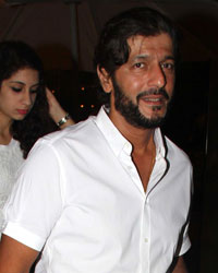 Chunky Pandey at Ravi Chopra Condolence Meet