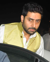 Abhishek Bachchan at Ravi Chopra Condolence Meet