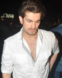 Neil Nitin Mukesh at Ravi Chopra Condolence Meet