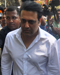 Govinda at Ravi Chopra Funeral