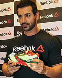 John Abraham at Reebok Fithub Store and Studio Launch