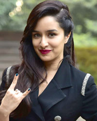 Shraddha Kapoor at Rock On 2 Film Promotion